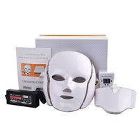 Thumbnail for Facial Mask for Skin Care Face Led Mask for Home Use OEM Gold Color Electric LED Facial LED Light Therapy Masks