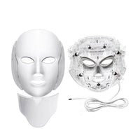 Thumbnail for Led Facial Masks - Multifonctionnel a 7 Couleurs Lumiere Led Therapie Masque De Visage Appareil De Suppression Des Rides Articles De beaute