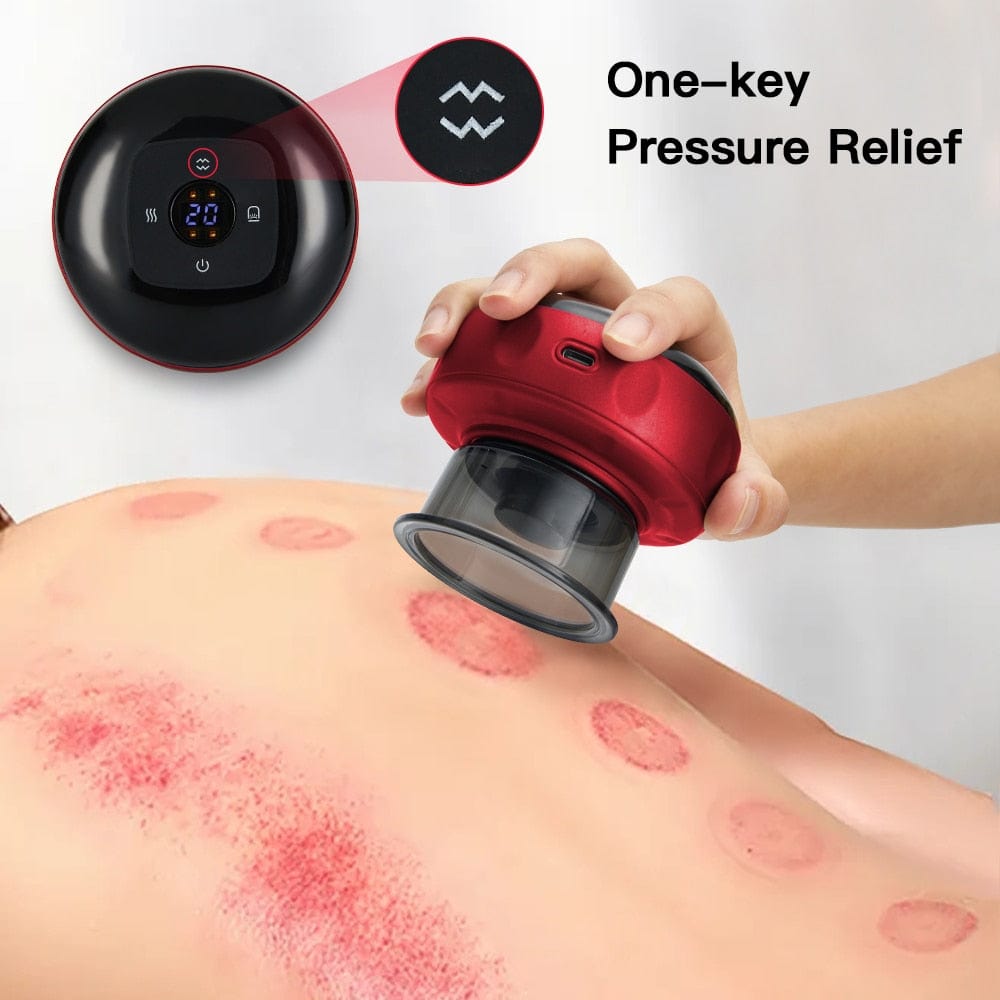12 Level Rechargeable Electric Cupping Massager - PerfectSkin™