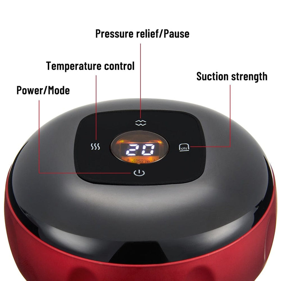 12 Level Rechargeable Electric Cupping Massager - PerfectSkin™