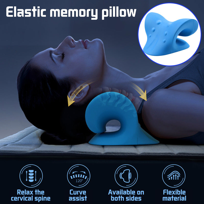 🌟 ErgoRelax™ CerviSoothe Massage Pillow 🌟