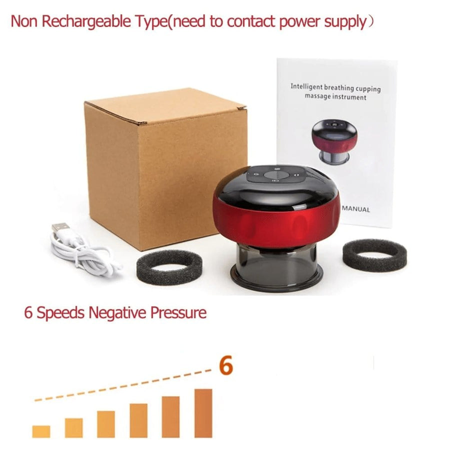 6 Level Non Rechargeable Electric Cupping Massager - PerfectSkin™