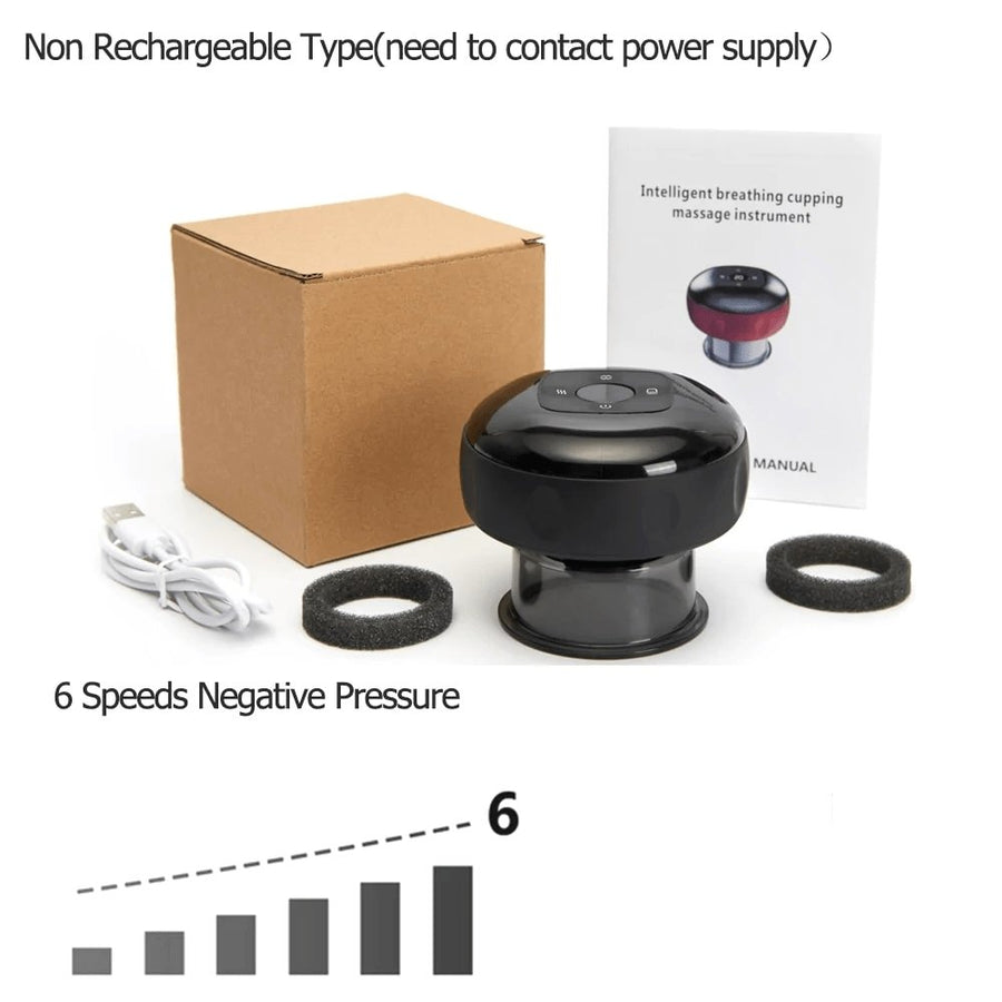 6 Level Non Rechargeable Electric Cupping Massager - PerfectSkin™