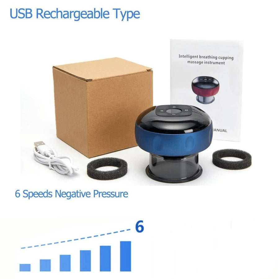 6 Level Rechargeable - Electric Cupping Massager - PerfectSkin™