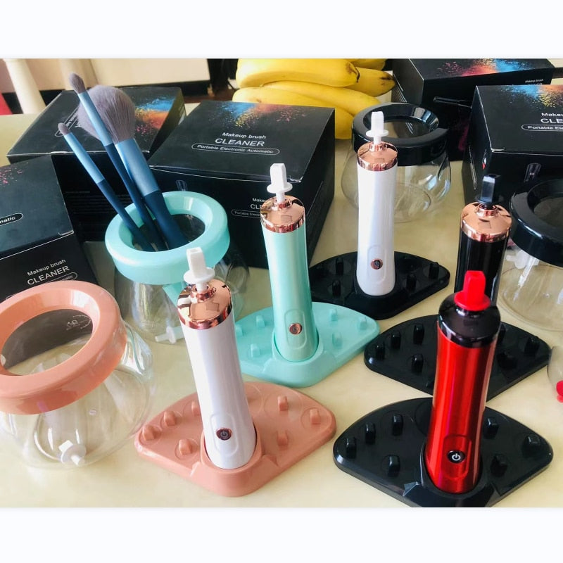 Fast Electric Makeup Brush Cleaner