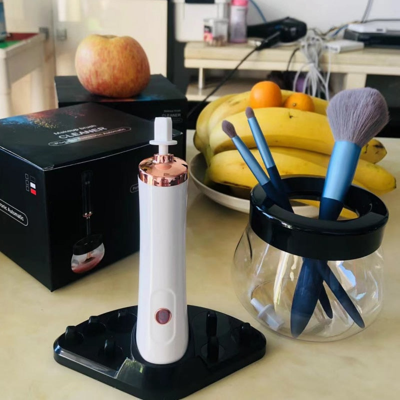 Fast Electric Makeup Brush Cleaner