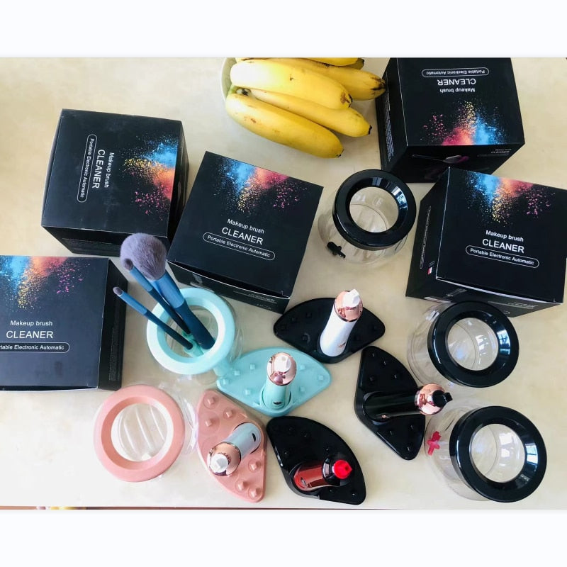 Fast Electric Makeup Brush Cleaner