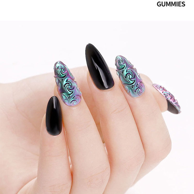 4D Sculpture Nail Art Mold Set