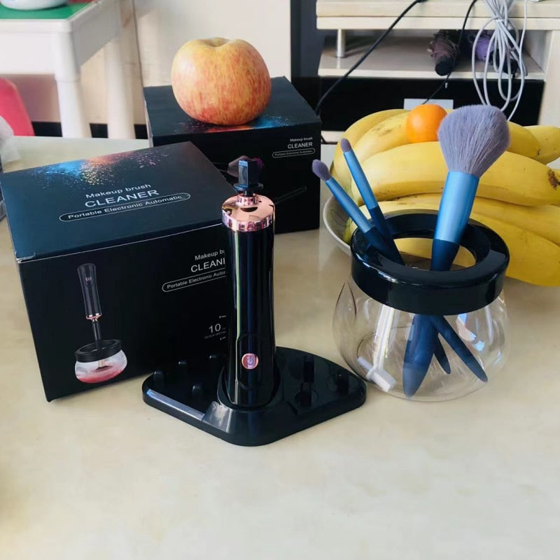 Fast Electric Makeup Brush Cleaner