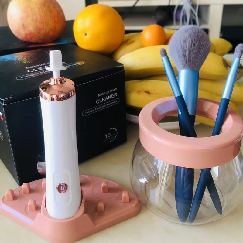 Fast Electric Makeup Brush Cleaner