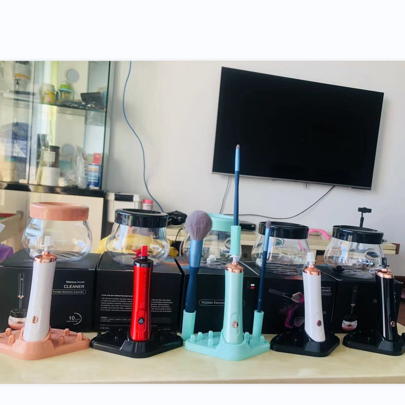 Fast Electric Makeup Brush Cleaner