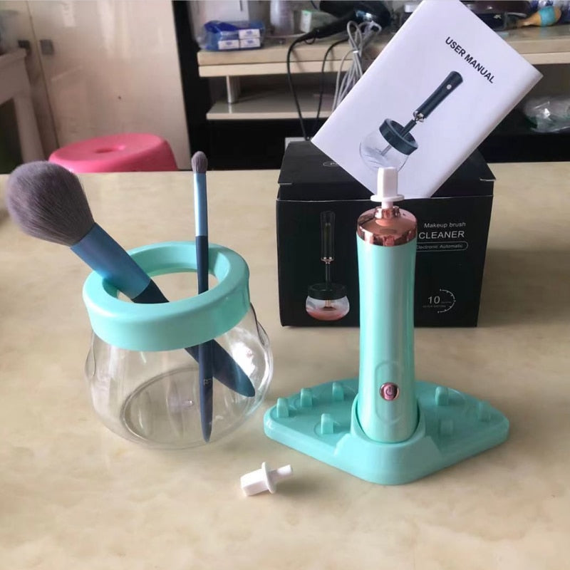 Fast Electric Makeup Brush Cleaner