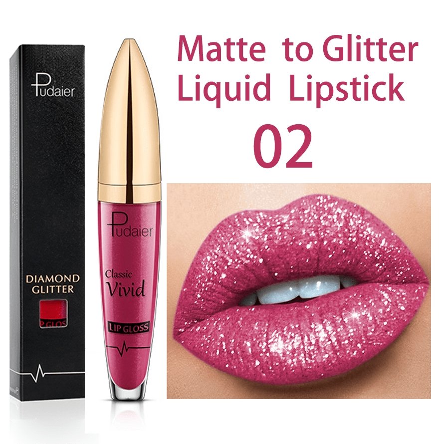 Diamond Lip Gloss Matte To Glitter - PerfectSkin™