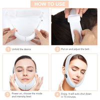 Thumbnail for EMS Facial Lifting & Slimming Device with LED Photon Therapy - PerfectSkin™