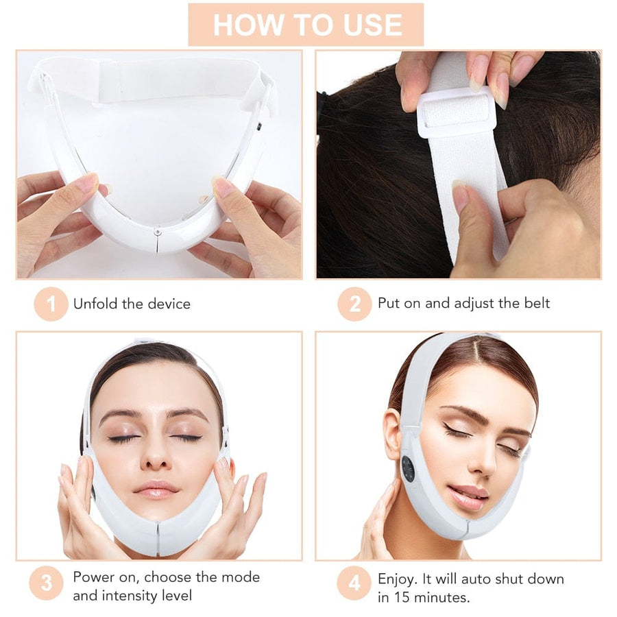 EMS Facial Lifting & Slimming Device with LED Photon Therapy - PerfectSkin™