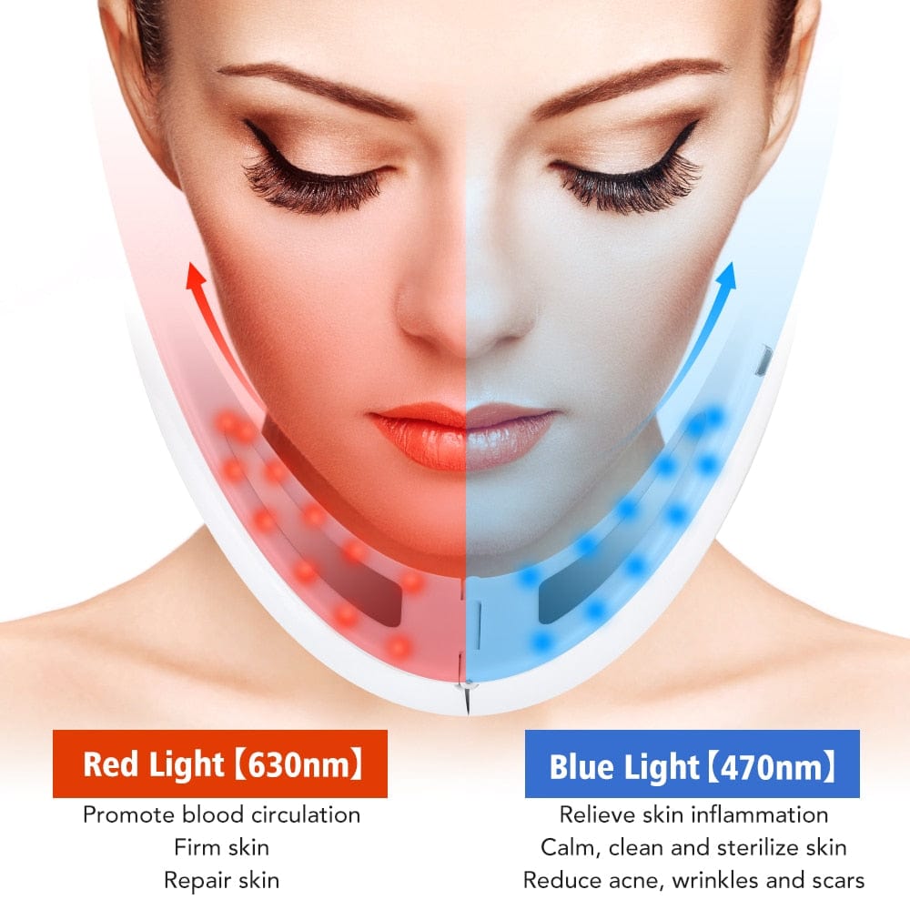 EMS Facial Lifting & Slimming Device with LED Photon Therapy - PerfectSkin™